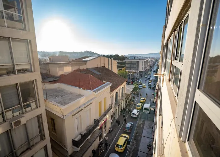 Monastiraki Metro Station Studio For 4 Persons